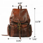 Fashion Women Backpack Leather Travel Hand Shoulder School Bag Satchel Rucksack