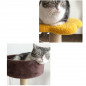 43" Multi-Level Cat Tree with Kitten House Condo Furniture Scratching Post