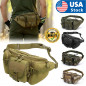 Tactical Fanny Pack Bumbag Waist Bag Military Hip Belt Outdoor Hiking Fishing