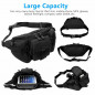 Tactical Fanny Pack Bumbag Waist Bag Military Hip Belt Outdoor Hiking Fishing