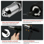 Professional Electric Rivet Nut Gun Adaptor Insert Cordless Power Drill Tool Kit