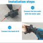 Hand Electric Drill Drive Self Priming Pump Home Oil Fluid Water Transfer Tools