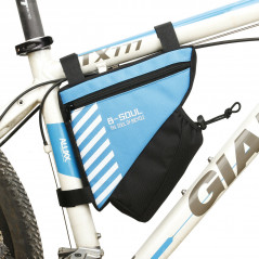 Triangle Cycling Bicycle Bike Bag Front Tube Frame Bottle Bag Mountain Pouch