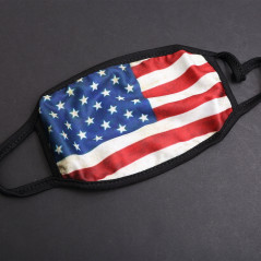 American Flag Face Mask Bald Eagle Reusable Washable Protection Face Cover