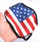 American Flag Face Mask Bald Eagle Reusable Washable Protection Face Cover