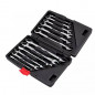 12pc Ratcheting Combination Wrench Set SAE Inch Imperial Metric MM Tool With Box