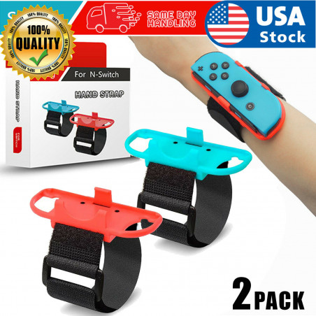 2Pc Armband Dancing Wristband Wrist Strap For Nintendo Switch Joy-Con Just-dance