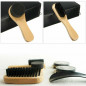 Shoe Cleaning Brushes Tools Kit Polish Boot High Heeled Leather Shine Care Case