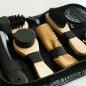 Shoe Cleaning Brushes Tools Kit Polish Boot High Heeled Leather Shine Care Case