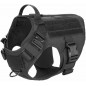 Tactical Police K9 Training Dog Harness Military Adjustable Nylon Vest Leash