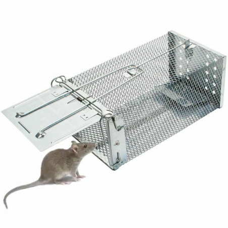 2Pack Mouse Trap Rat Trap Rodent Trap Live Catch Cage, Easy to Set Up and Reuse