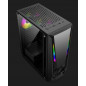 Destroyer ATX Mid Tower Desktop PC Gaming RGB Computer Case Acrylic Black W/FANS