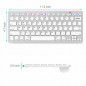 Wireless bluetooth 3.0 keyboard For iPad Mini tablet iPhone android  PC Smartpho